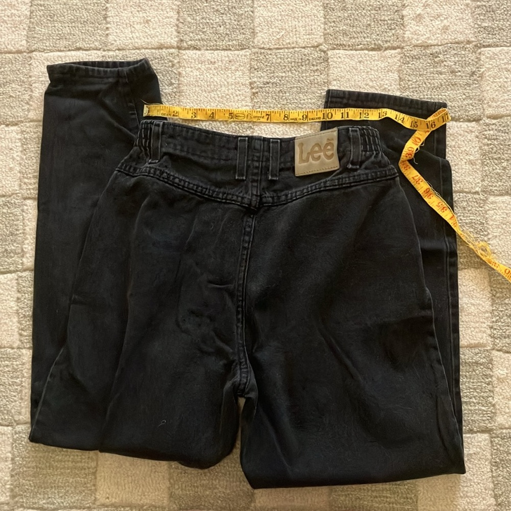 Lee Vintage Black High-waist Jeans